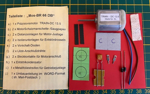Piko motorumbau set - , motorumbau-set