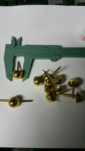 Hohe form 10x goldfarbende - form,