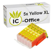 5 CANON Patronen CLI551 Chip