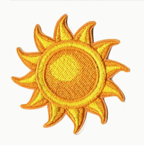 Sonne patch bügelbild - sonne,