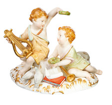 Kpm berlin figur allegorie - kpm,