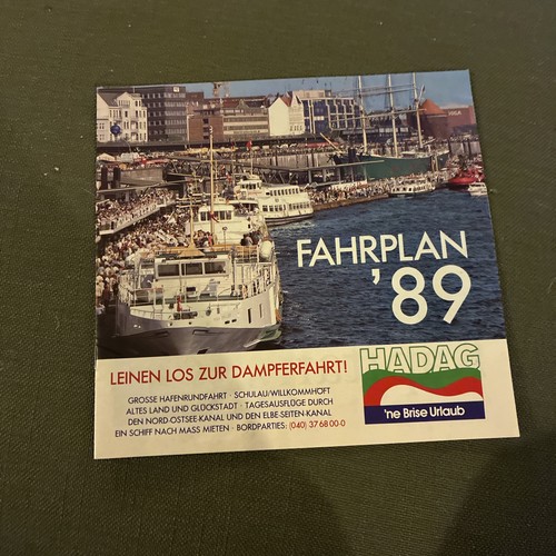 Handelsmarine ephemera hadag - ephemera,