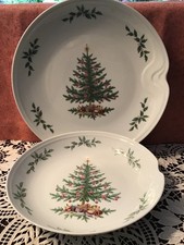 Kaiser Porzellan Weihnachten 2 tlg. Set Teller und Schale