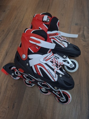 Rollschuhe hattrick rot - rollschuhe, hattrick,
