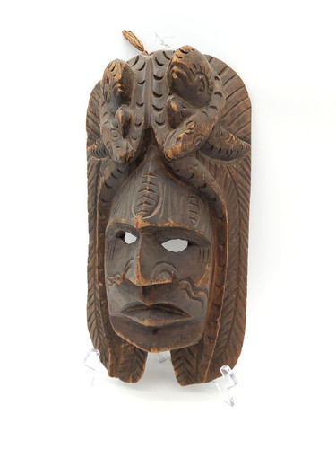 Holzmaske guatemala maya - holzmaske,