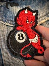 Devil 8 Ball Patch 3D