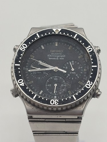 Seiko sports 100 chronograph - seiko,