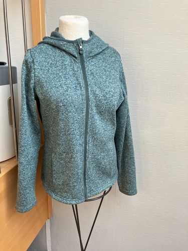 Tcm grün melierte sweatjacke - grün,