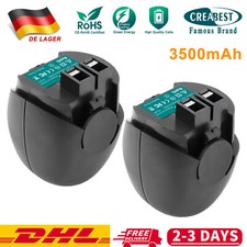 2x Akku Für Metabo 4.8V 3.5Ah