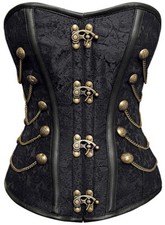 sexy Corsage Korsett schwarz