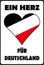 Blechschild 20x30cm gewölbt