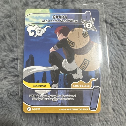 Naruto mythos tcg gaara 1st - tcg,