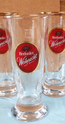 Herforder weihnacht bierglas - herforder,
