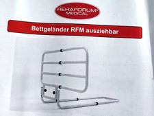 Bettgeländer Bettgitter Aufstehhilfe RFM ausziehbar weiß von REHAFORUM medical
