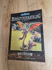 DSA Armalion Miniaturenkatalog 2001 selten Das schwarze Auge