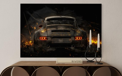 Auto leinwand bild - bild, motivation