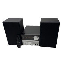 PEAQ PMS310BT-SL DAB+ Micro CD Stereoanlage System mit Bluetooth USB Aux In