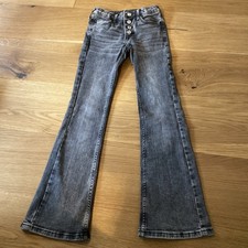 H&M Bootcut Jeans Gr 134 Grau