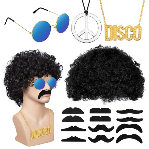 Hippie kostüm set - kostüm, 16tgl