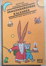 ROTRAUT SUSANNE BERNER "IMMERWÄHRENDER KALENDER", gebr. DTV Verlag, 11/1996