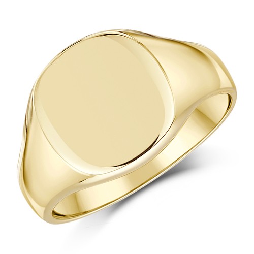 Siegelring gelbgold - 9, kt