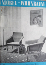MÖBEL UND WOHNRAUM 8 - 1960 August DDR-Fachzeitschrift Raumgestaltung & Möbel