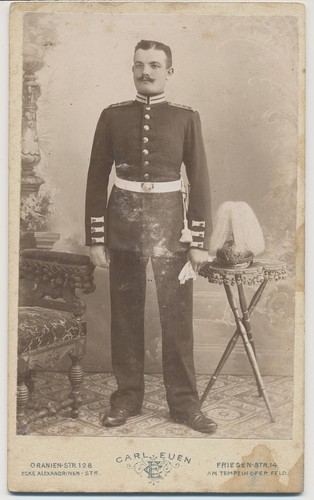 Cdv berlin soldat mit - cdv,