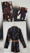 Batik Blazer Jacke Coatigan