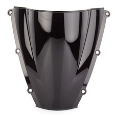 Windschild Plastik Schwarz
