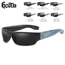 Polarisierte Kult Sonnenbrille Chicano Style UV400 Biker Optik Westküste Hip Hop