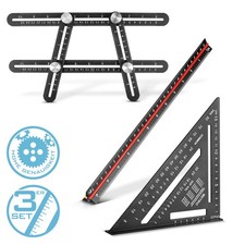 STAHLWERK Lineal Set mit