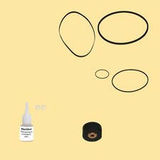 Riemen Andruckrolle Öl = Kit 8 für Wega 205 C Cassette Deck