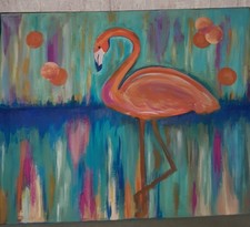 Acrylbilder handgemalt