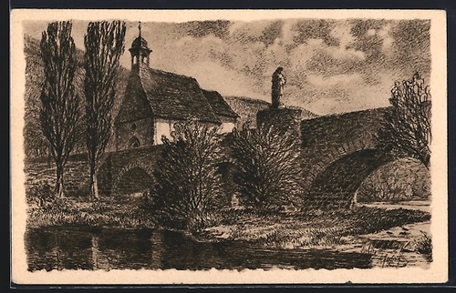 Künstler bad mergentheim - künstler-ak,