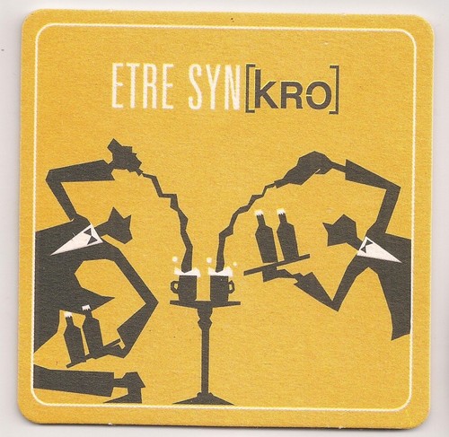 Kronenbourg alter bierdeckel - kronenbourg,