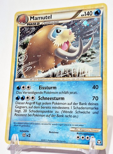 Pokemon karte mamutel 102 - pokemon,