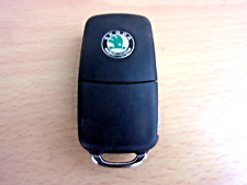 Original  Klappschlüssel FUNKFERNBEDIENUNG für Skoda mit Blinker.gebraucht