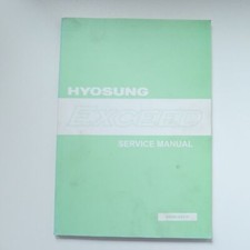 original Hyosung Exceed MS 125 Werkstatthandbuch Service Work shop Repair manual