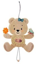 Holzspielzeug Hampelmann Bär