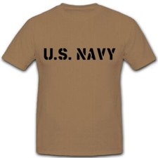 Us Navy - T Shirt Herren khaki #7096