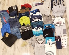 Großes 39 tlg.XXL Bekleidungspaket Jungs 128 bis 152 verschiedene Marken