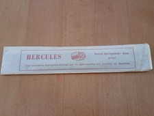 Alter HERCULES Hartgummi Kamm gesägt mit Verpackung neu unbenutzt