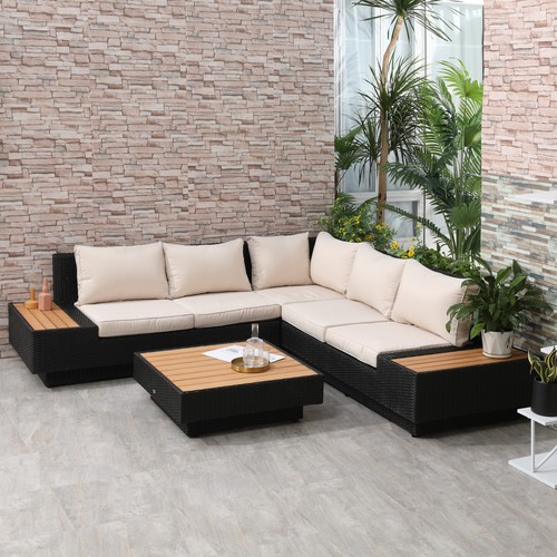 Outsunny tlg luxus - 4-tlg.,
