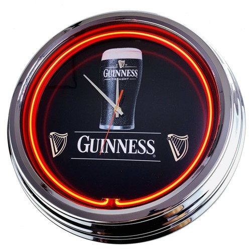 0274 wanduhr guinness deko - wanduhr, "guinness"