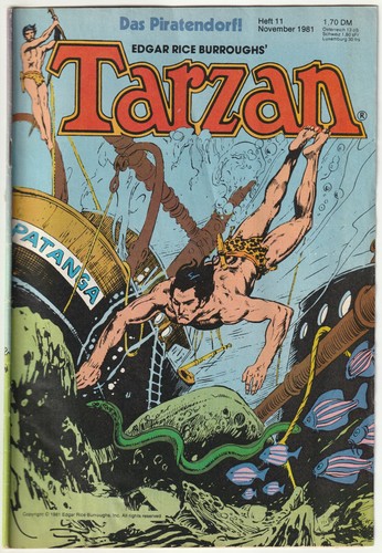Tarzan 11 1981 - ✪, #11/1981