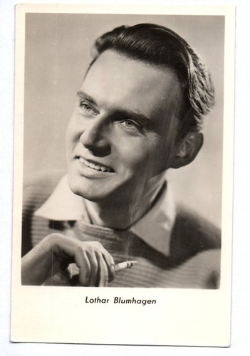 Lothar blumhagen mit - ak,