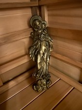  Bronze Figur Madonna Mutter Gottes  ca. 40 cm lang