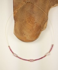 Gold Kette Collier Turmalin