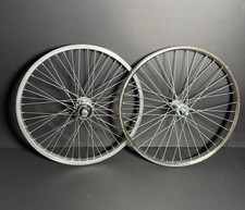 BMX oldschool Felgensatz Schürmann 20" Chrom 36S 48S 90'er 90's rims wheels