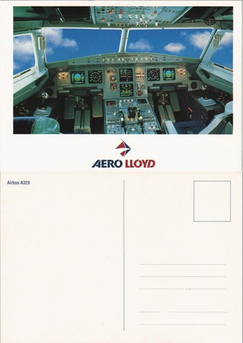 Aero lloyd airbus a320 cockpit - airbus,
